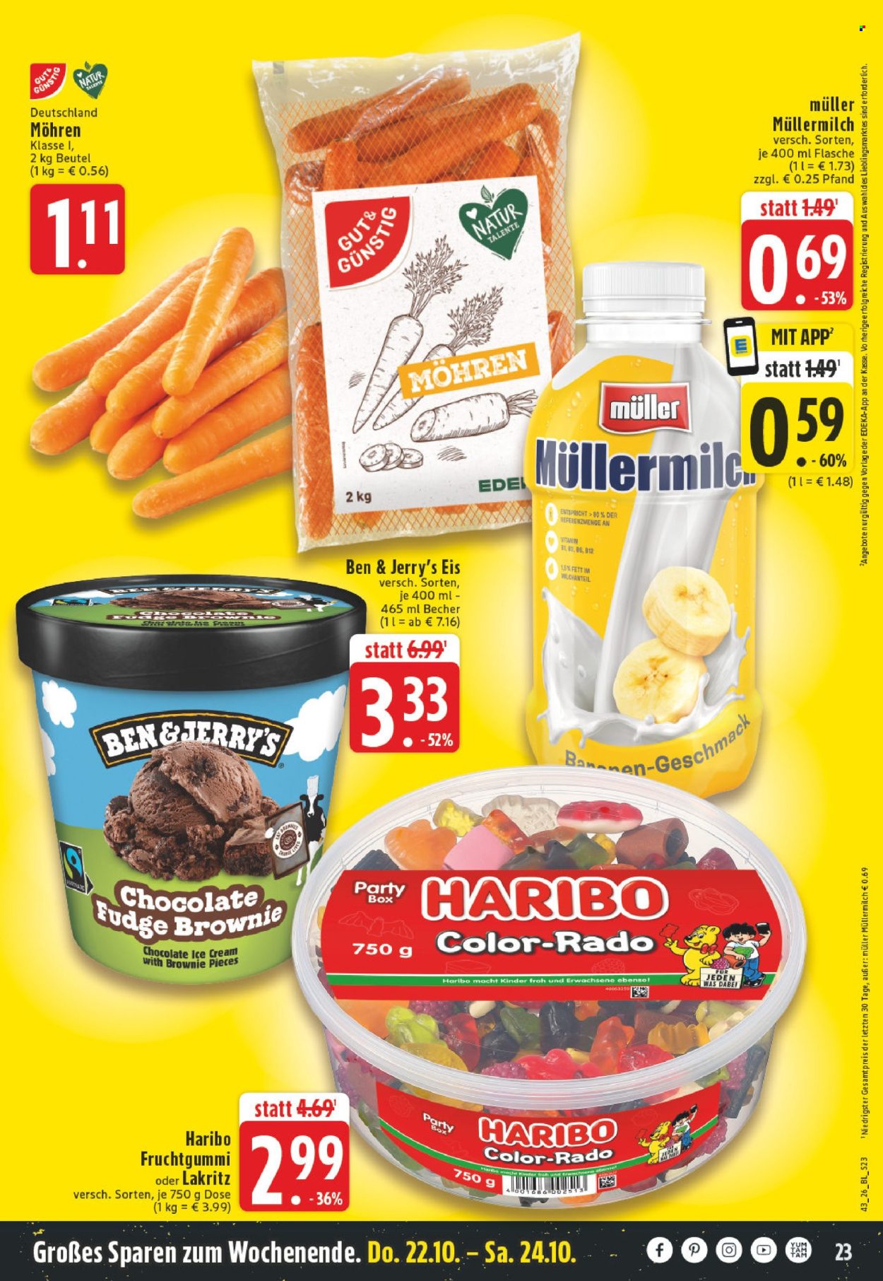 Edeka Prospekte  - 19.10.2026 - 24.10.2026. Seite 23