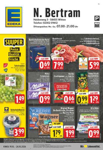 Prospekte Edeka - 19.10.2026 - 24.10.2026.