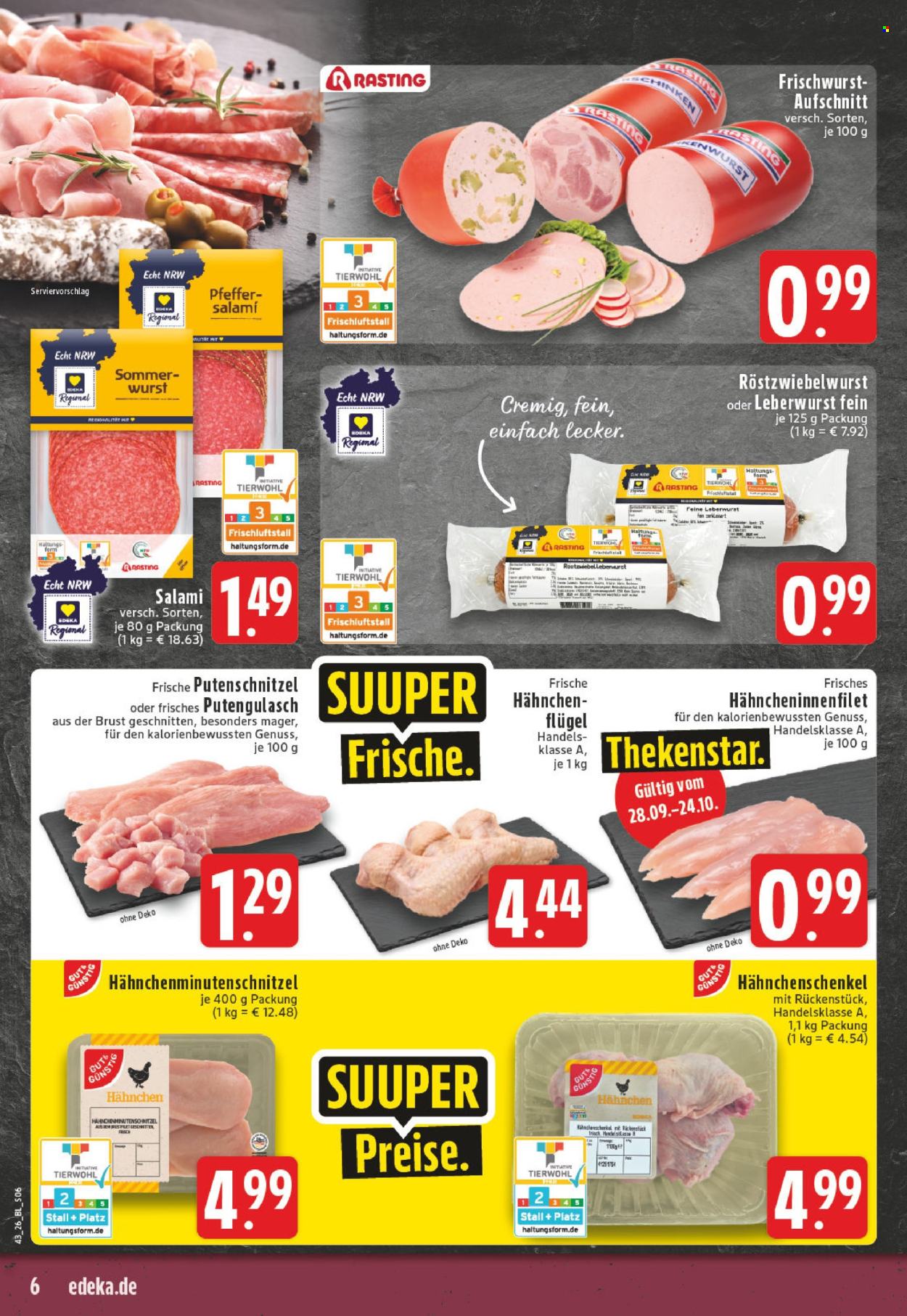 Edeka Prospekte  - 19.10.2026 - 24.10.2026. Seite 6