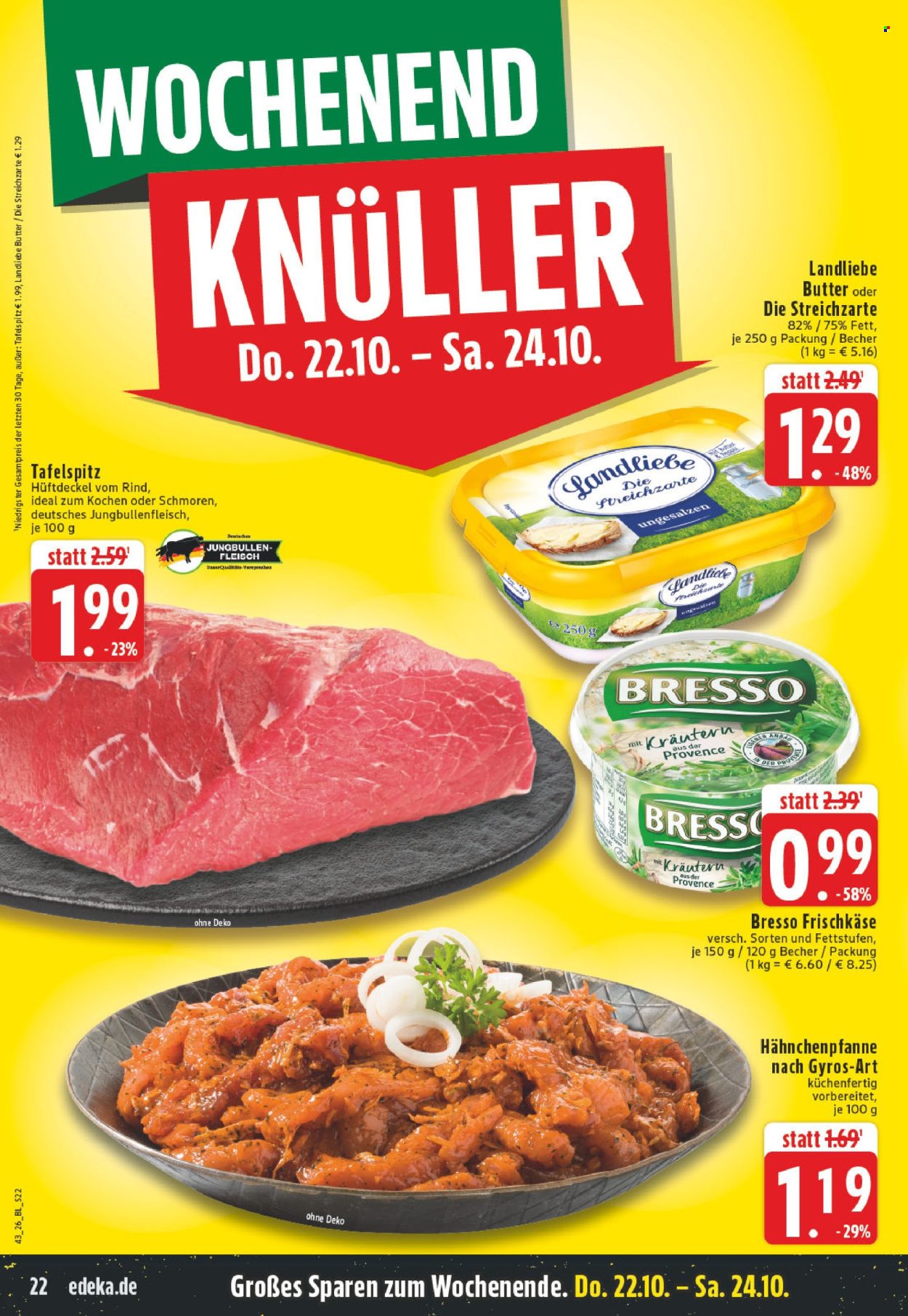 Edeka Prospekte  - 19.10.2026 - 24.10.2026. Seite 22