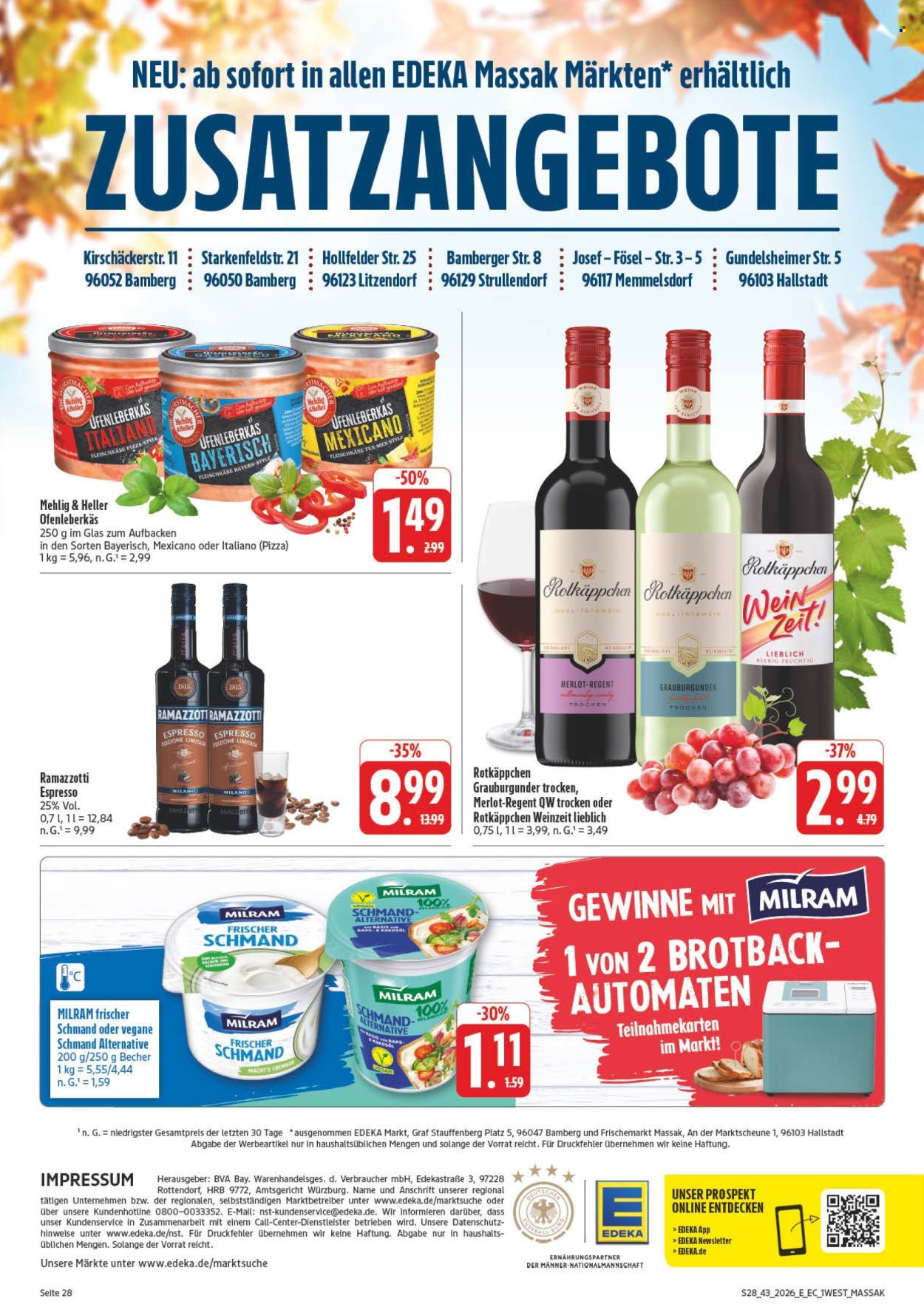 E center Prospekte  - 19.10.2026 - 24.10.2026. Seite 2