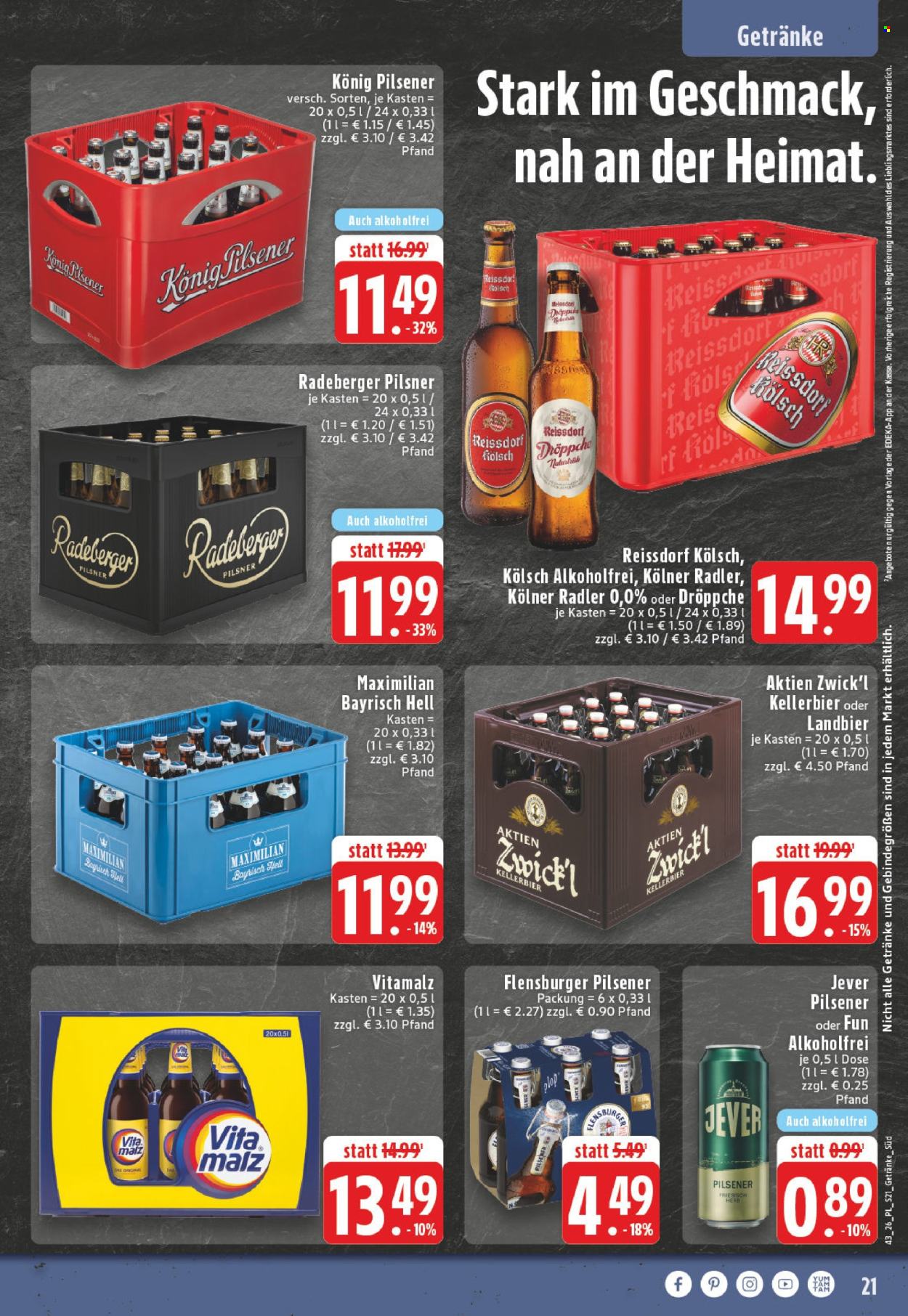 E center Prospekte  - 19.10.2026 - 24.10.2026. Seite 21