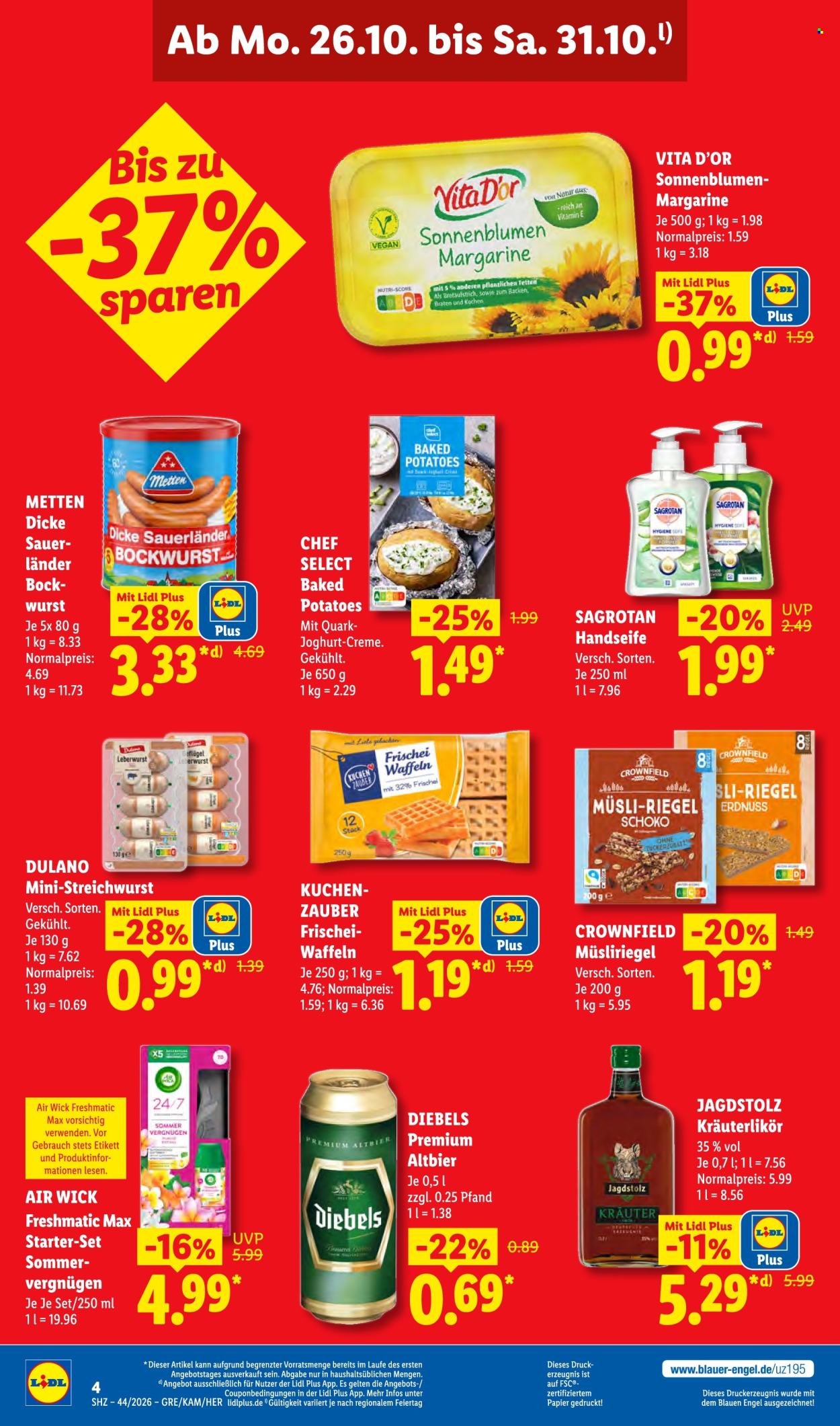 Lidl Prospekte  - 26.10.2026 - 31.10.2026. Seite 4