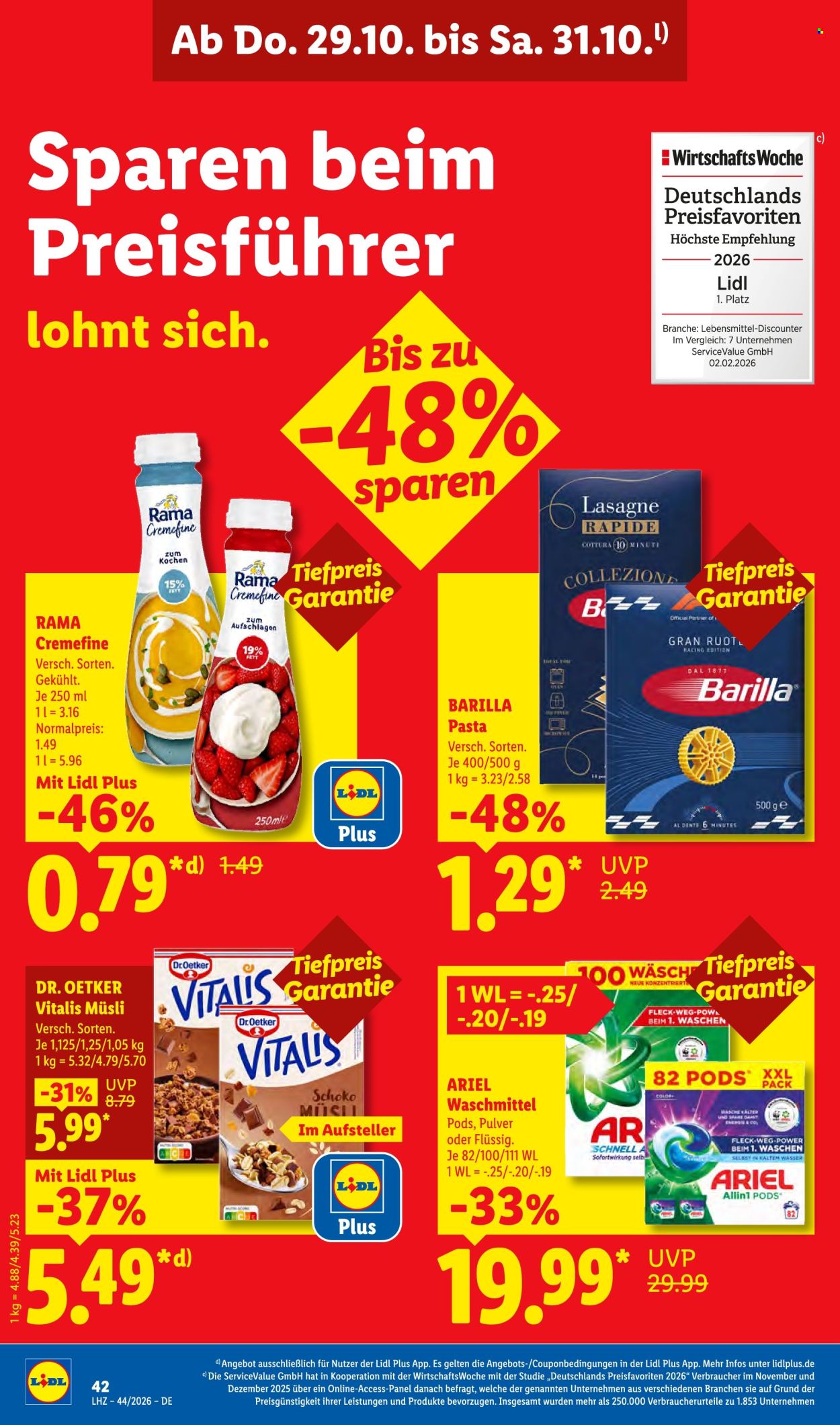Lidl Prospekte  - 26.10.2026 - 31.10.2026. Seite 68