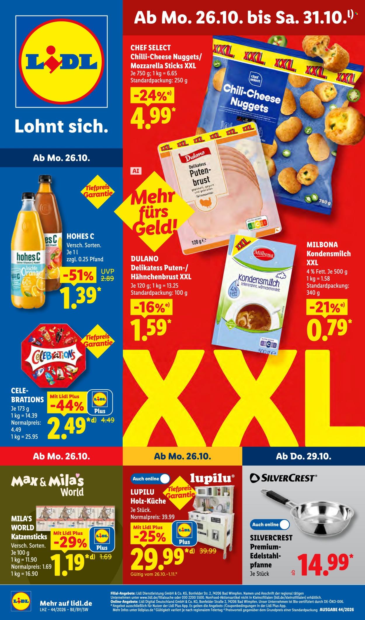 Lidl Prospekte  - 26.10.2026 - 31.10.2026. Seite 1