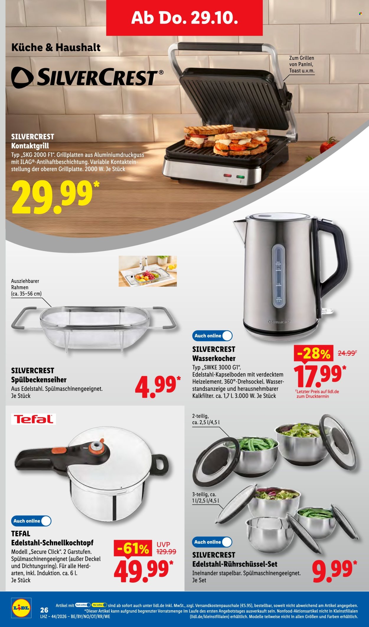 Lidl Prospekte  - 26.10.2026 - 31.10.2026. Seite 50