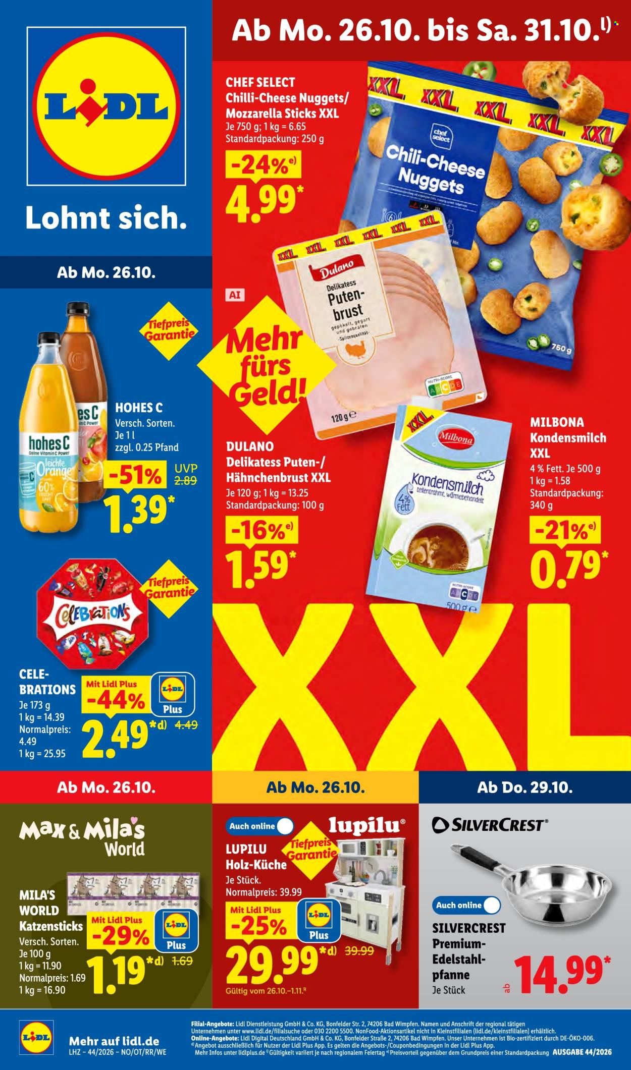 Lidl Prospekte  - 26.10.2026 - 31.10.2026. Seite 1