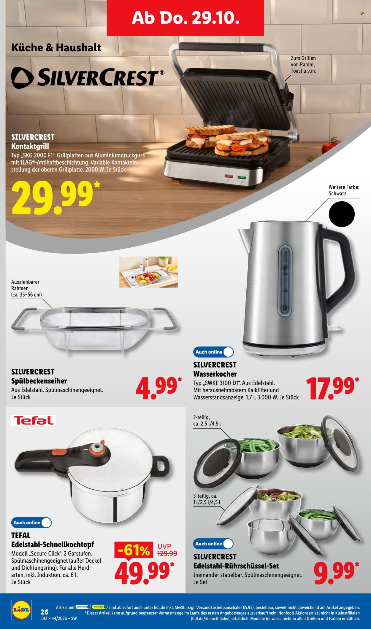 Lidl Prospekte  - 26.10.2026 - 31.10.2026. Seite 46