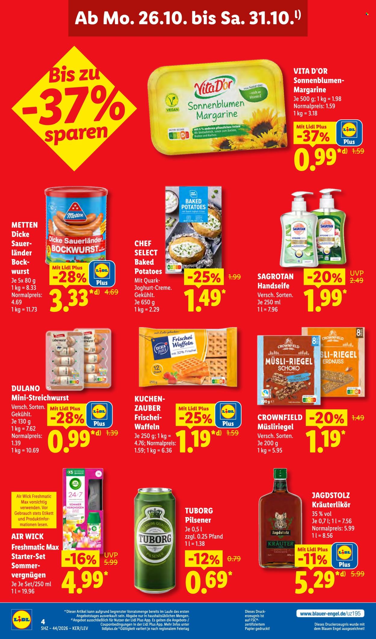 Lidl Prospekte  - 26.10.2026 - 31.10.2026. Seite 4