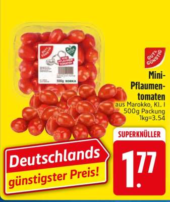 Mini Pflaumentomaten