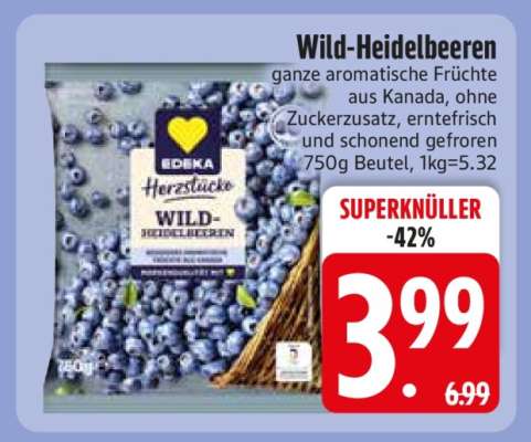 Wild- Heidelbeeren