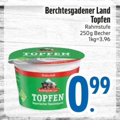 Berchtesgadener Land Topfen