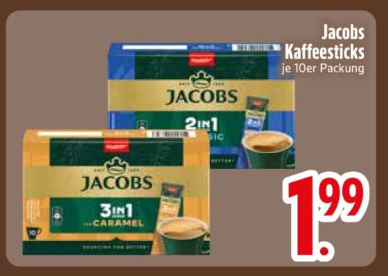 Jacobs Kaffeesticks