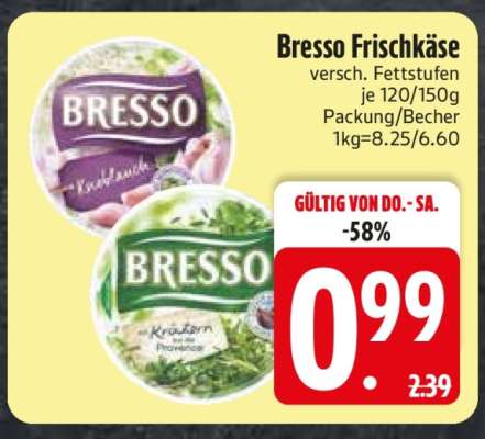Bresso Frischkäse