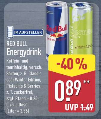 RED BULL Energydrink