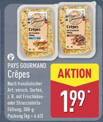 PAYS GOURMAND Crêpes