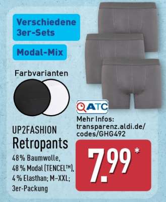 UP2FASHION Retropants