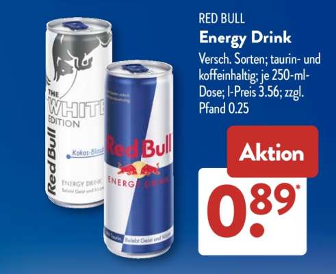 Red Bull Energy Drink*