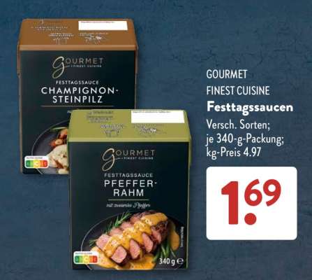GOURMET FINEST CUISINE Festtagssaucen
