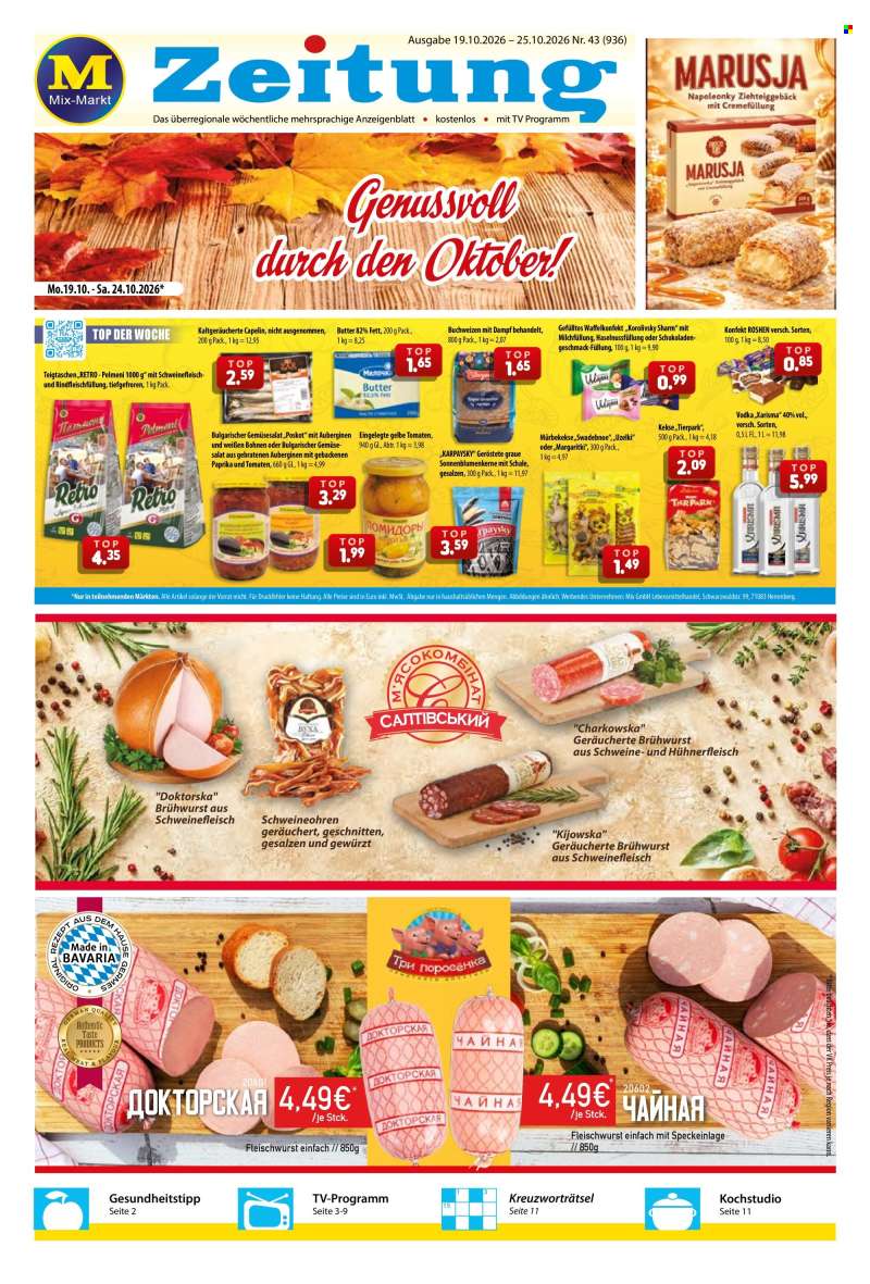 Prospekte Mix Markt - 19.10.2026 - 25.10.2026.