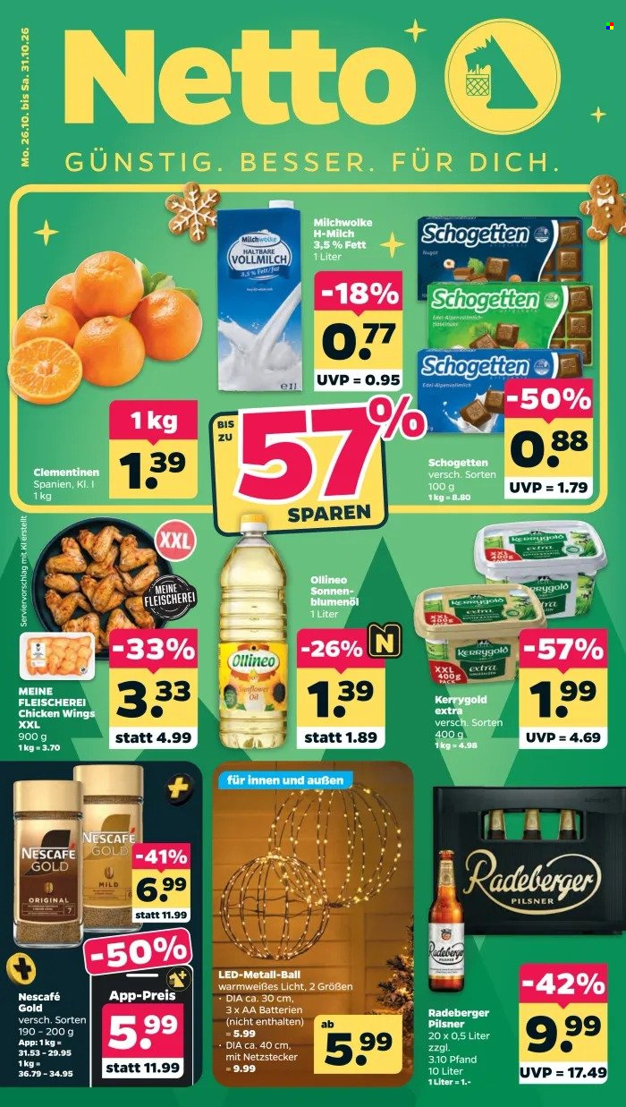 Netto Prospekte  - 26.10.2026 - 31.10.2026. Seite 1
