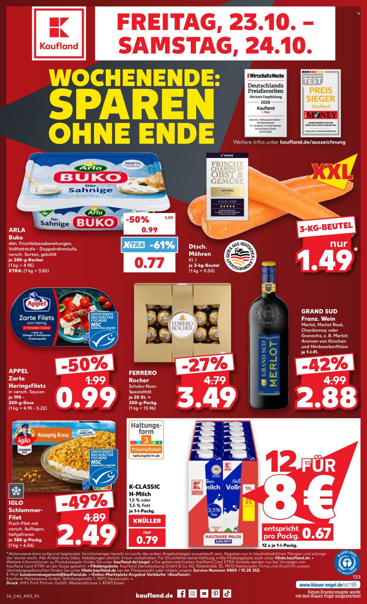 Kaufland Prospekte  - 19.10.2026 - 24.10.2026. Seite 54