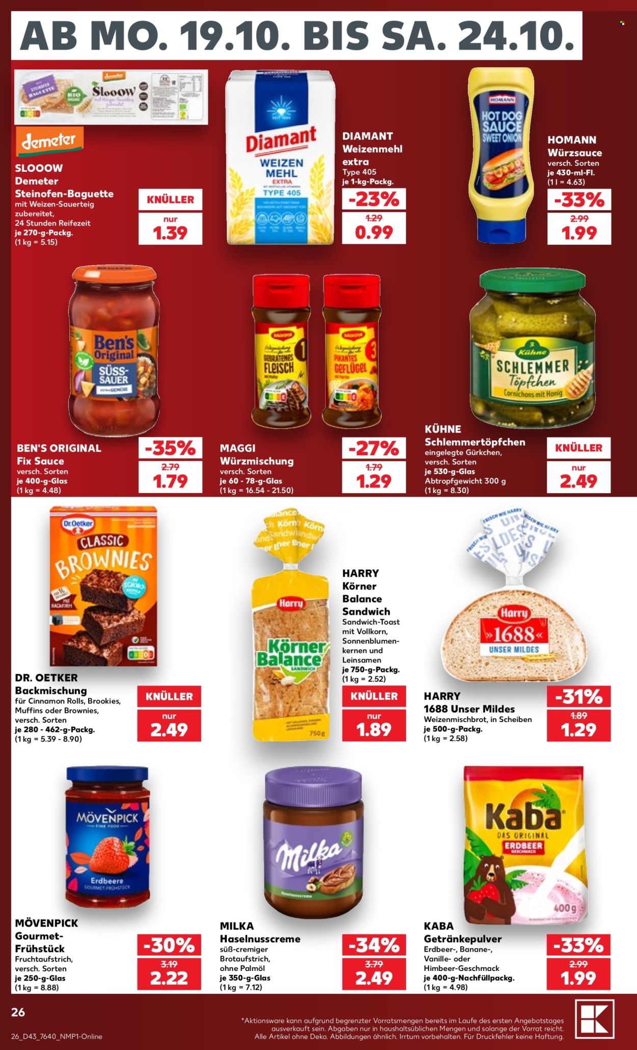 Kaufland Prospekte  - 19.10.2026 - 24.10.2026. Seite 26