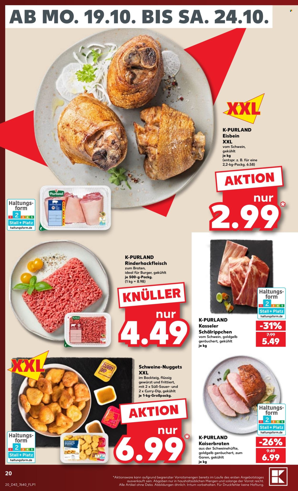 Kaufland Prospekte  - 19.10.2026 - 24.10.2026. Seite 20