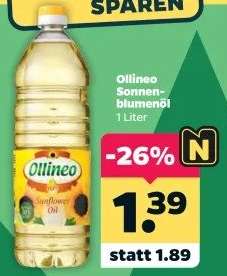 Ollineo Sonnenblumenöl