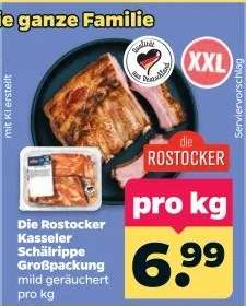 Die Rostocker Kasseler Schälrippe Großpackung