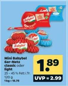 Mini Babybel 6er-Netz classic oder light