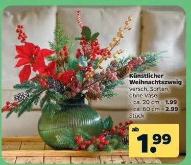 Künstlicher Weihnachtszweig