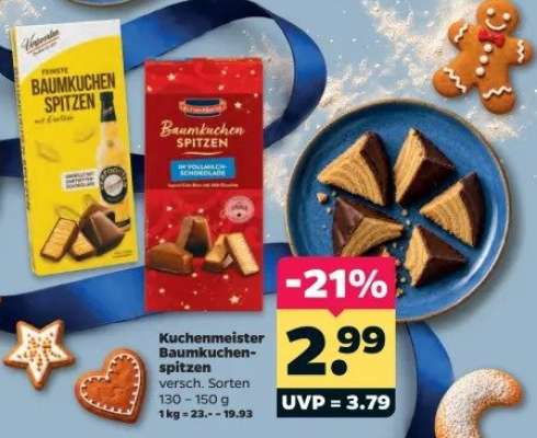 Kuchenmeister Baumkuchenspitzen