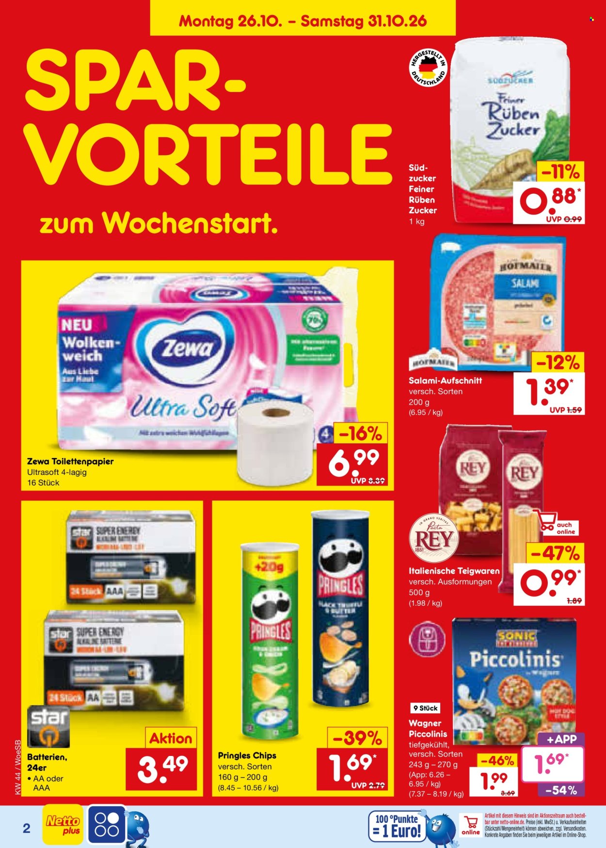 Netto Marken-Discount Prospekte  - 26.10.2026 - 31.10.2026. Seite 2