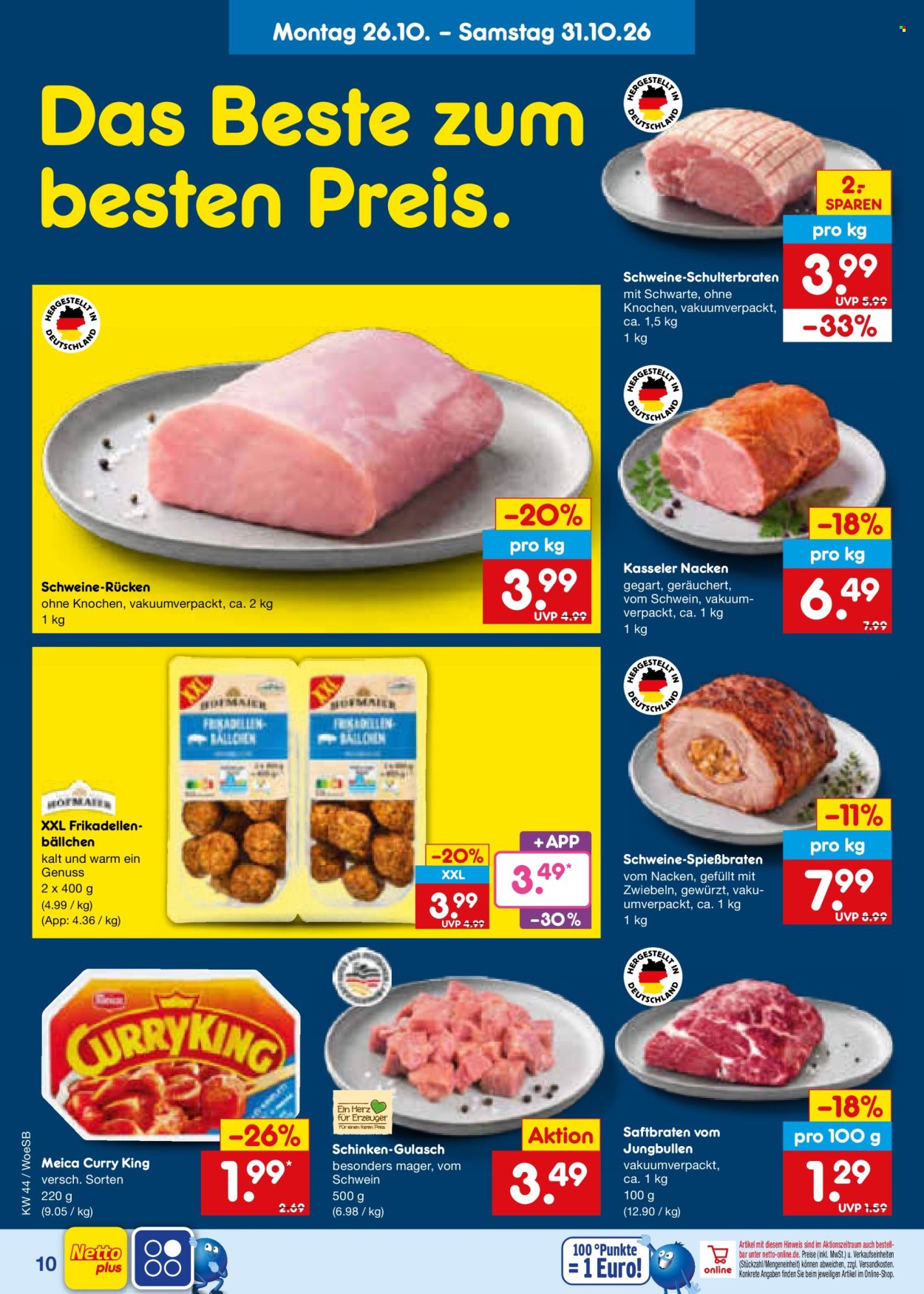 Netto Marken-Discount Prospekte  - 26.10.2026 - 31.10.2026. Seite 18
