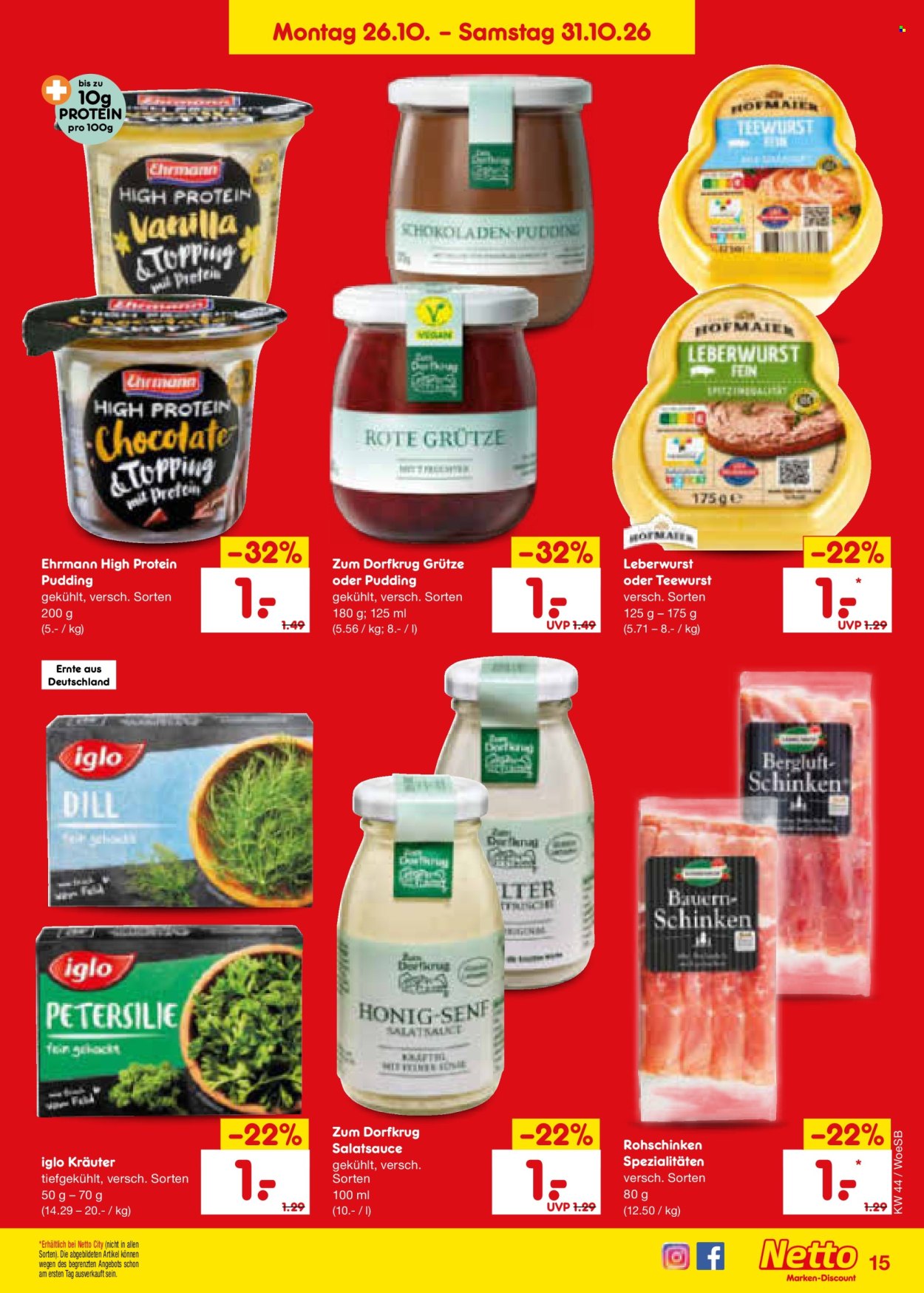 Netto Marken-Discount Prospekte  - 26.10.2026 - 31.10.2026. Seite 27