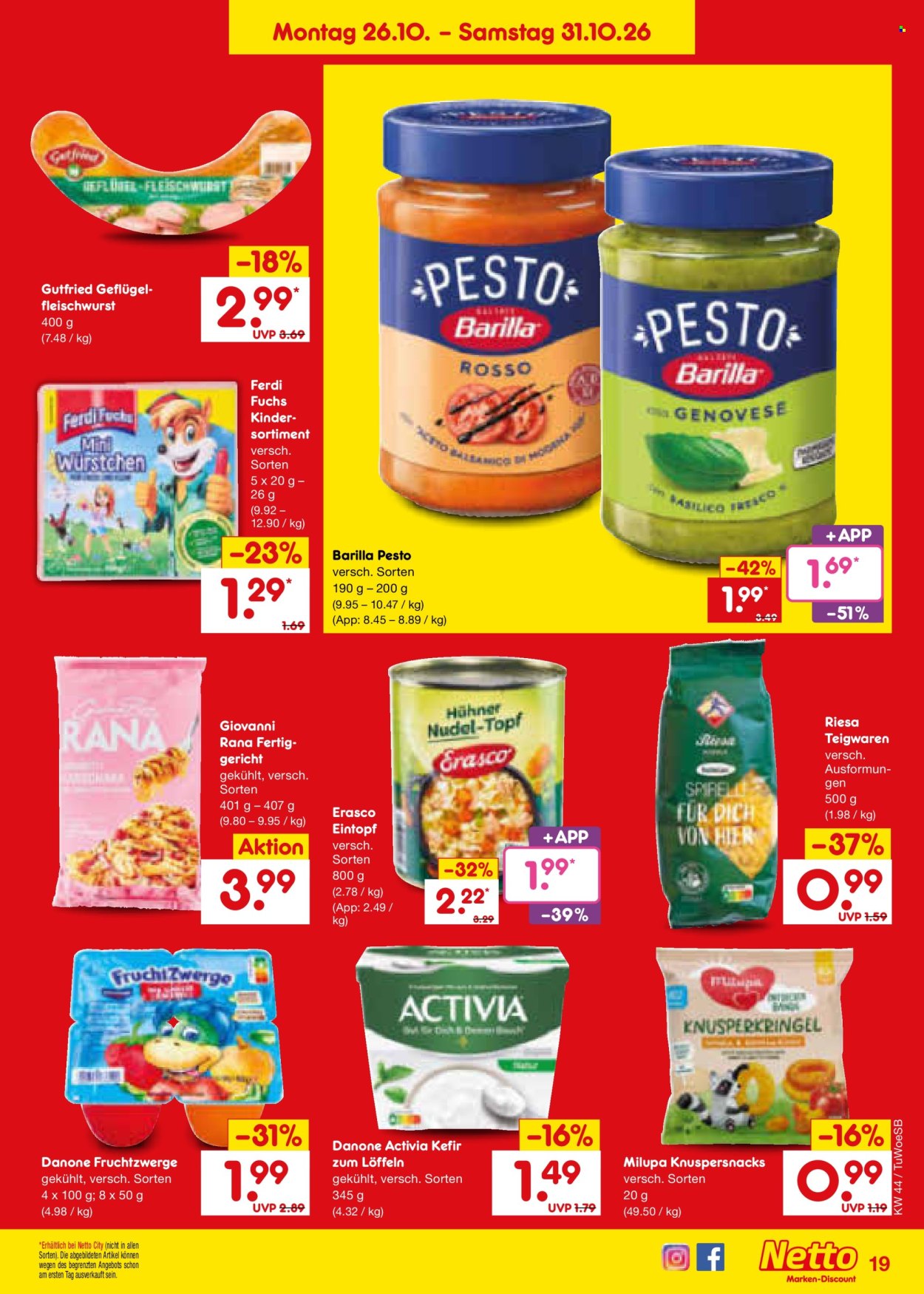 Netto Marken-Discount Prospekte  - 26.10.2026 - 31.10.2026. Seite 31