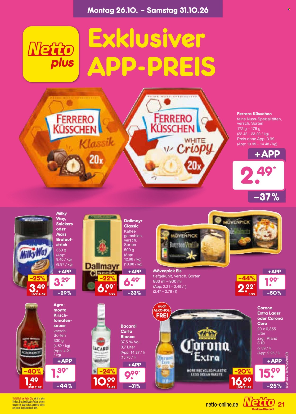 Netto Marken-Discount Prospekte  - 26.10.2026 - 31.10.2026. Seite 33