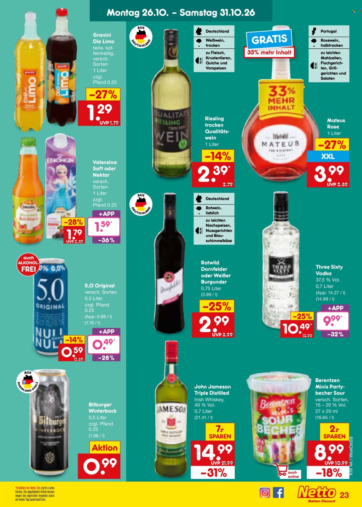 Netto Marken-Discount Prospekte  - 26.10.2026 - 31.10.2026. Seite 35