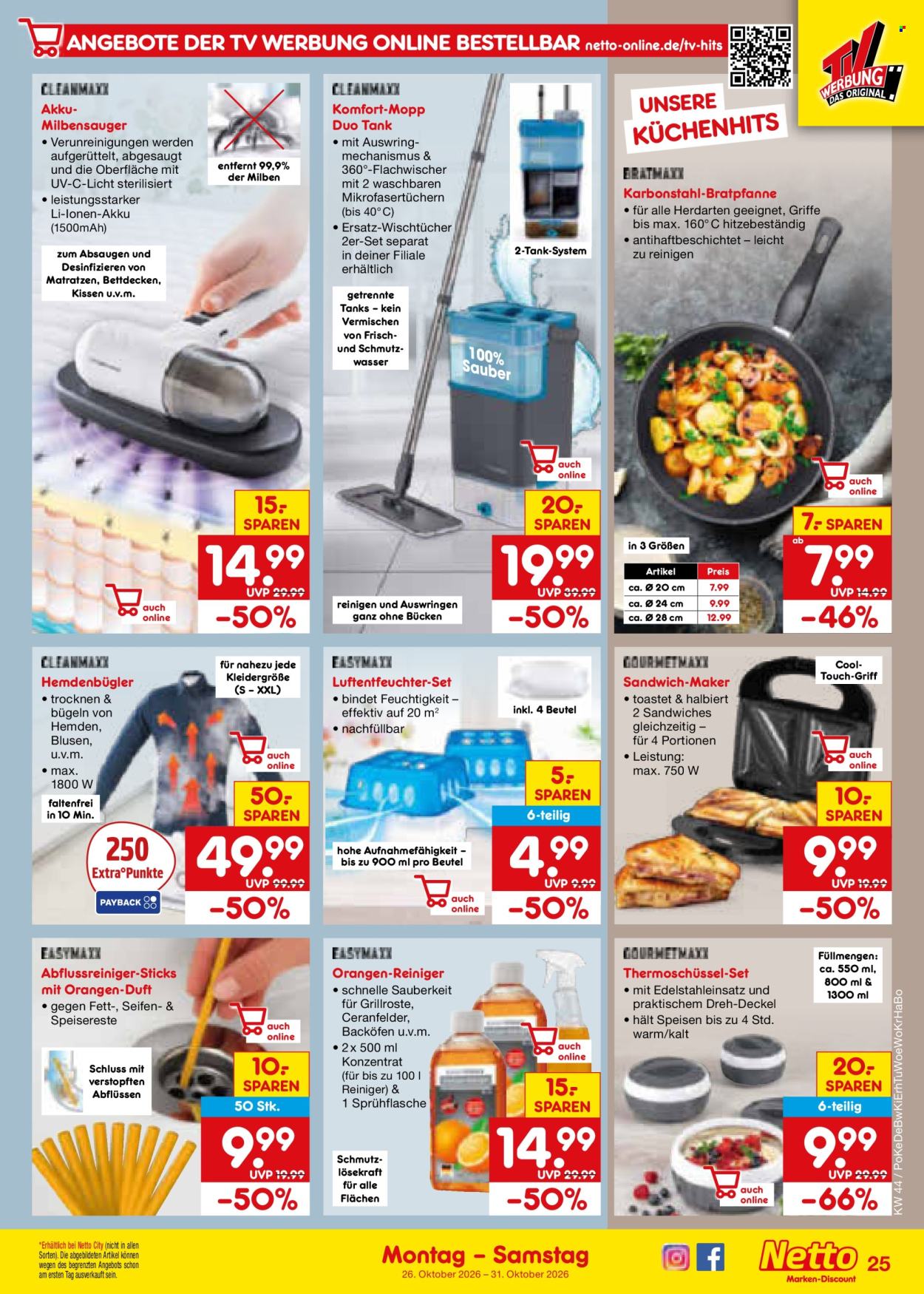 Netto Marken-Discount Prospekte  - 26.10.2026 - 31.10.2026. Seite 37