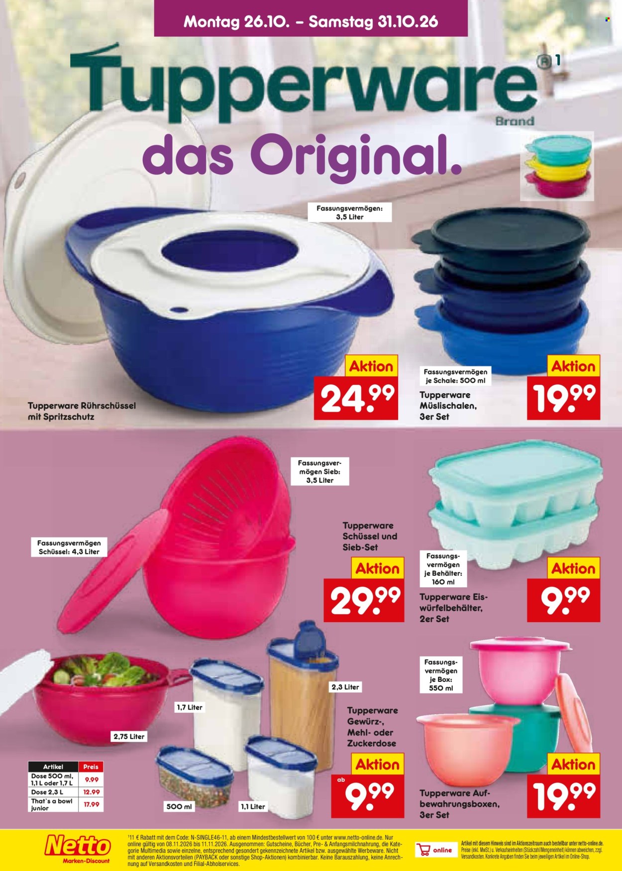 Netto Marken-Discount Prospekte  - 26.10.2026 - 31.10.2026. Seite 38