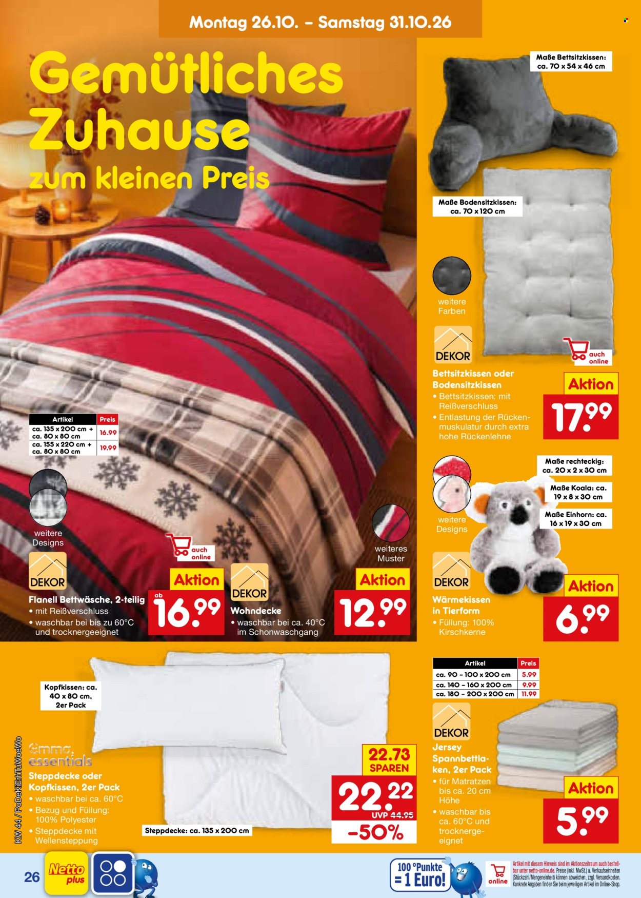 Netto Marken-Discount Prospekte  - 26.10.2026 - 31.10.2026. Seite 40