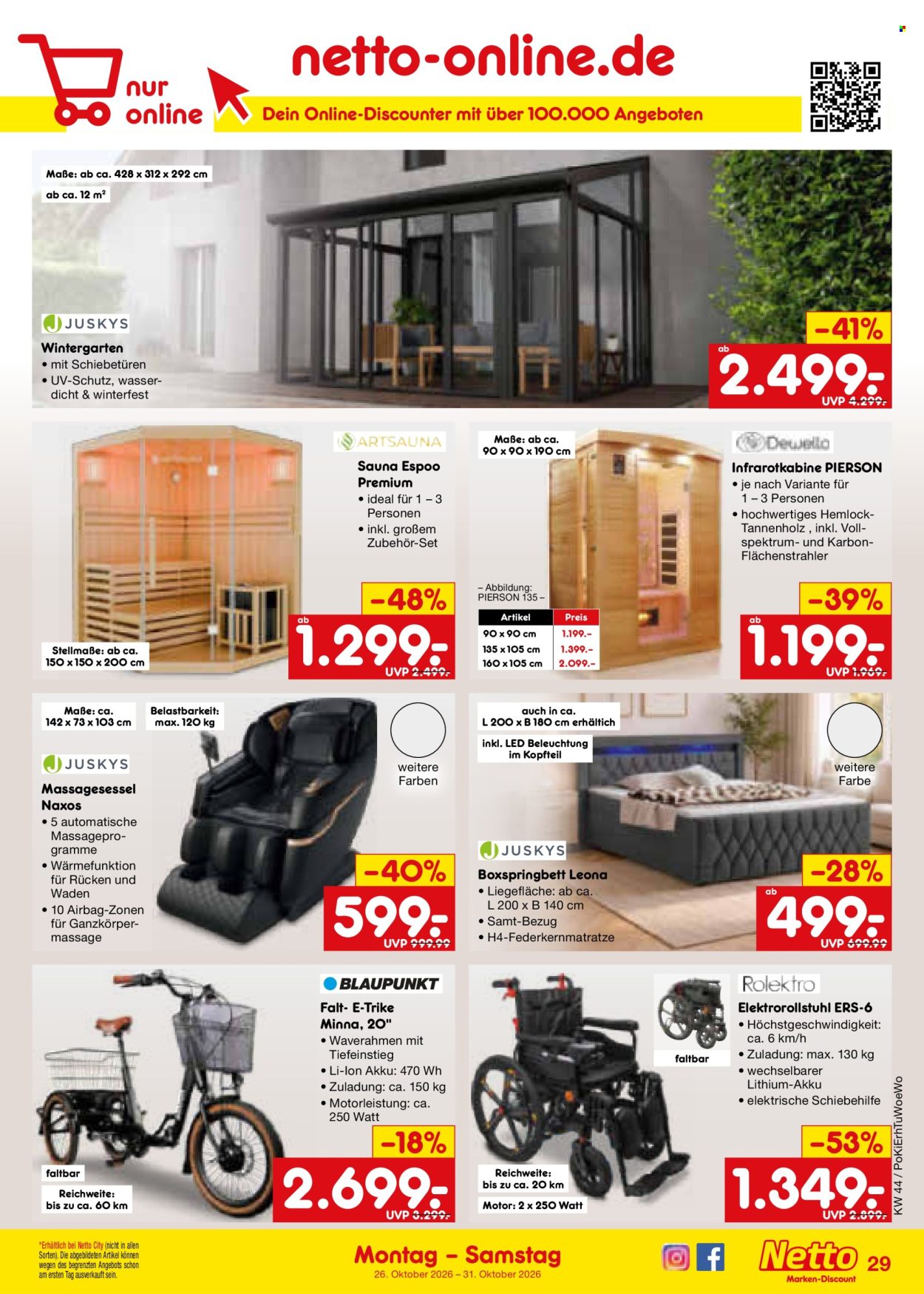 Netto Marken-Discount Prospekte  - 26.10.2026 - 31.10.2026. Seite 43