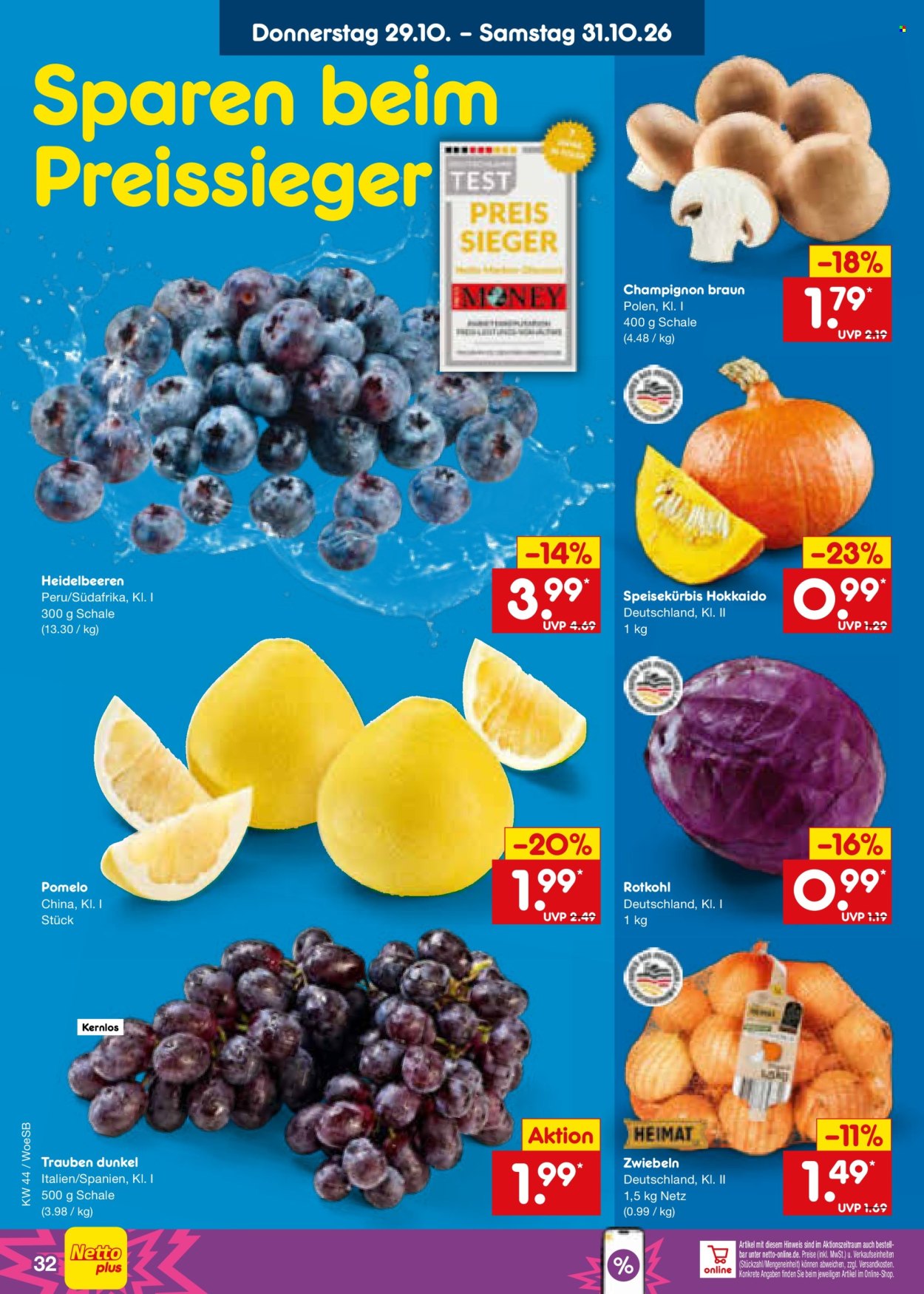 Netto Marken-Discount Prospekte  - 26.10.2026 - 31.10.2026. Seite 46