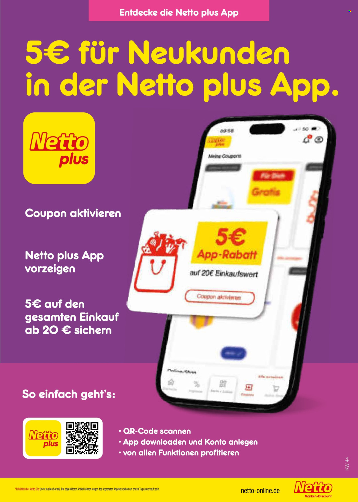 Netto Marken-Discount Prospekte  - 26.10.2026 - 31.10.2026. Seite 64