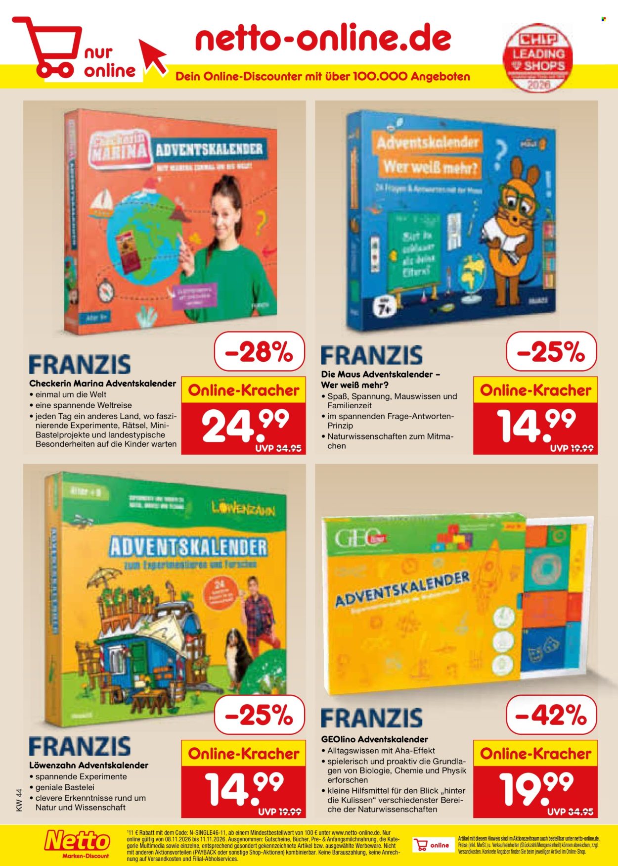 Netto Marken-Discount Prospekte  - 26.10.2026 - 31.10.2026. Seite 67