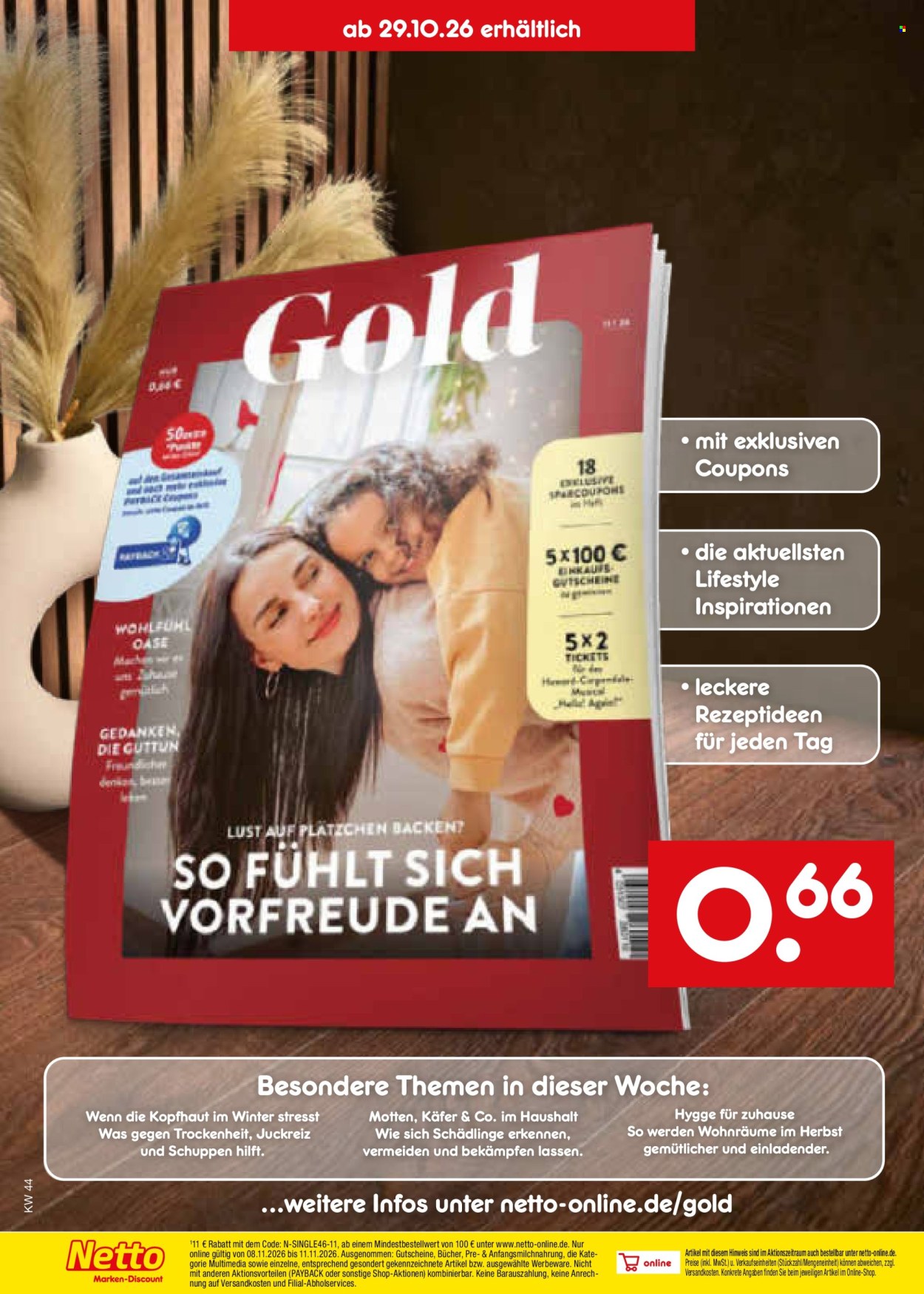 Netto Marken-Discount Prospekte  - 26.10.2026 - 31.10.2026. Seite 70
