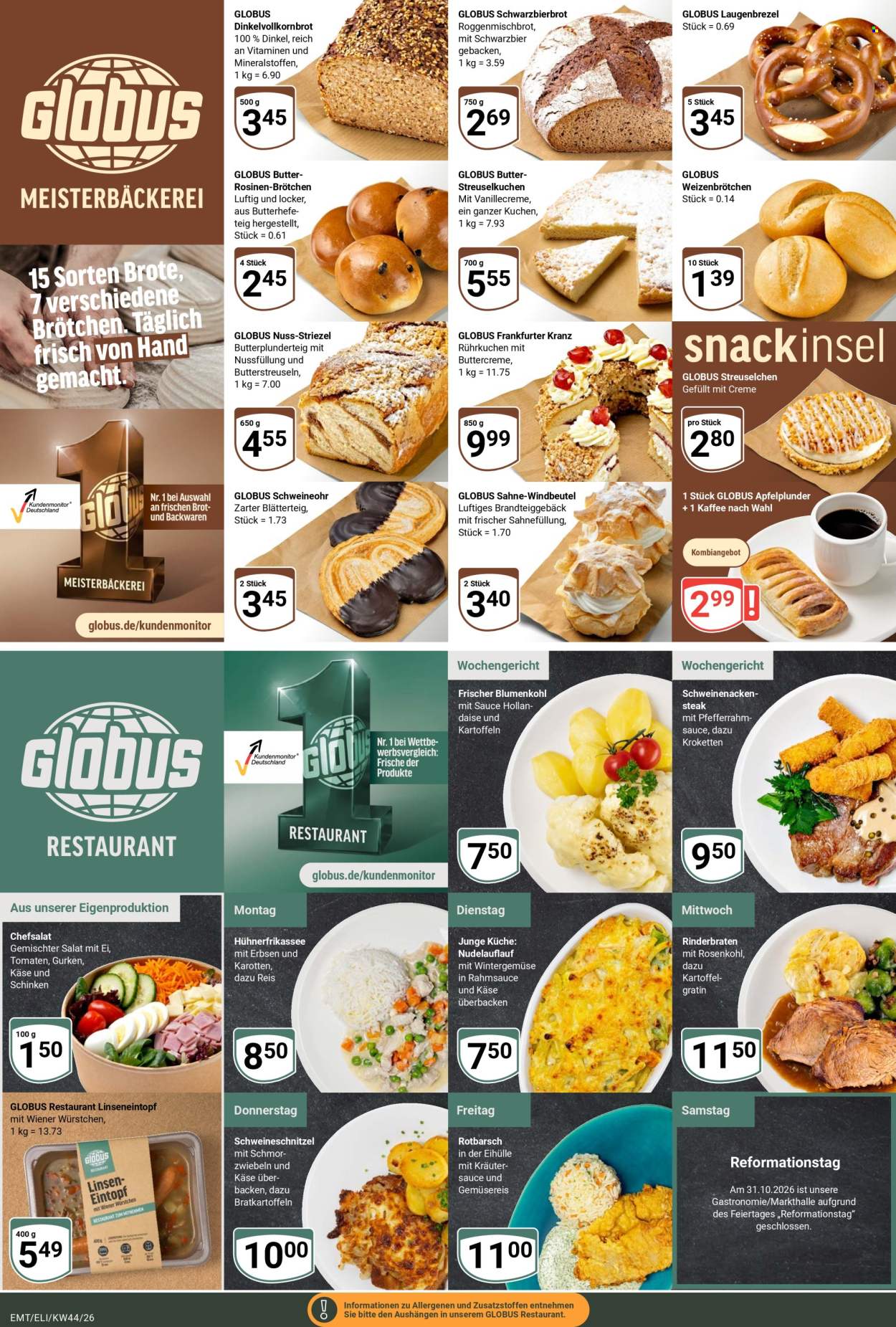 Globus Prospekte  - 26.10.2026 - 31.10.2026. Seite 5