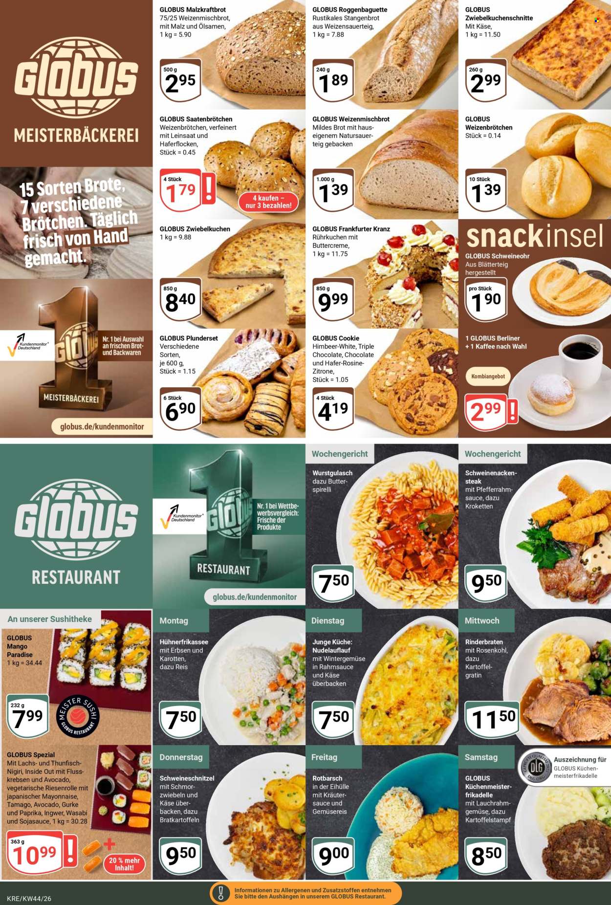 Globus Prospekte  - 26.10.2026 - 31.10.2026. Seite 6