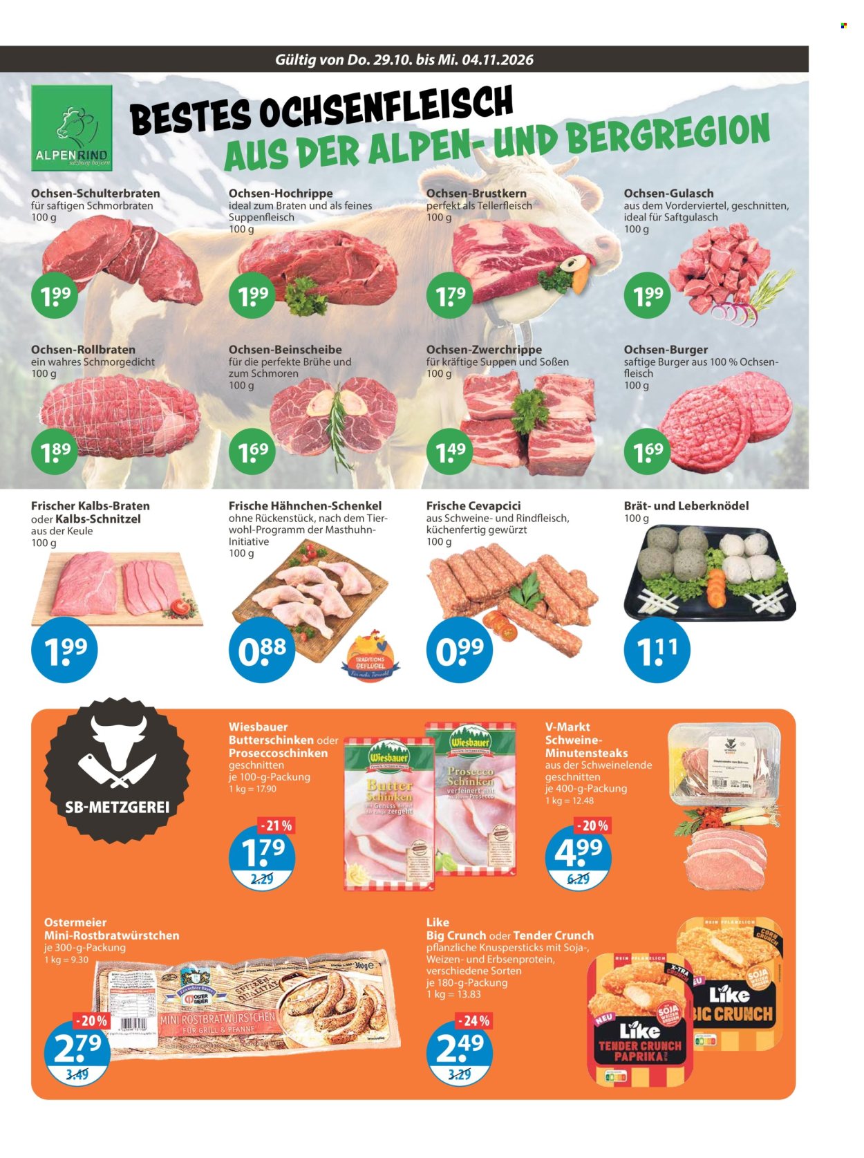 V-Markt Prospekte  - 29.10.2026 - 4.11.2026. Seite 3